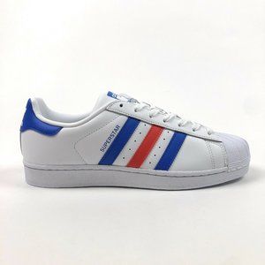 Adidas Originals Superstar White Blue Red BB2246